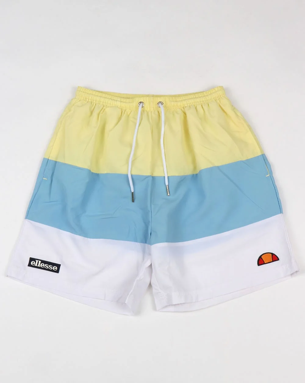 Ellesse Massaccio Shorts Sky/Yellow/White - Image 2