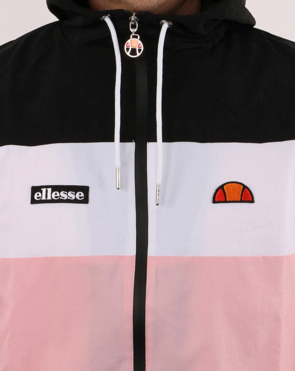 Ellesse Mattar Hooded Jacket Light Pink - Image 3
