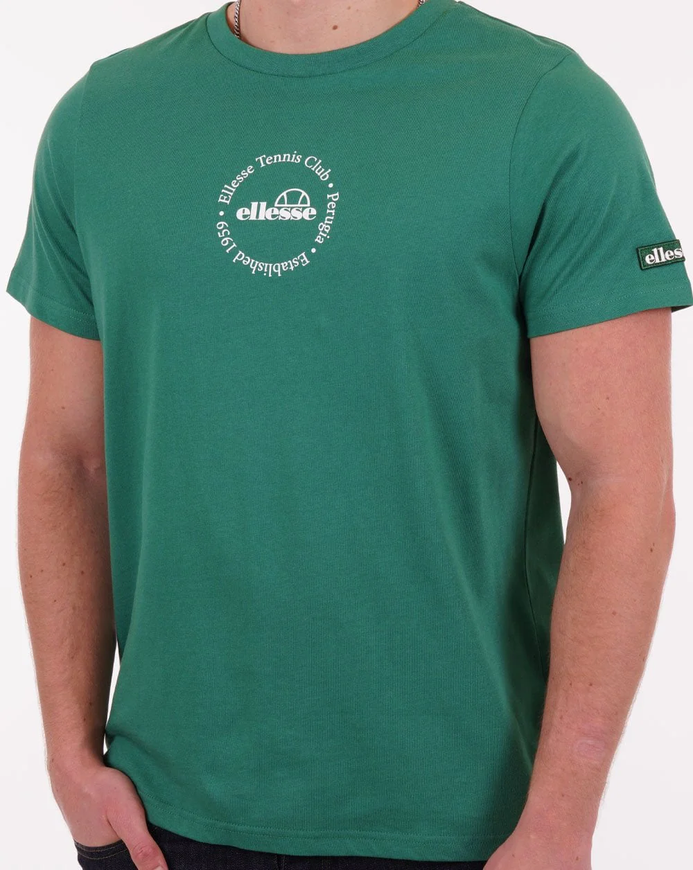 Ellesse Melodi T Shirt Green