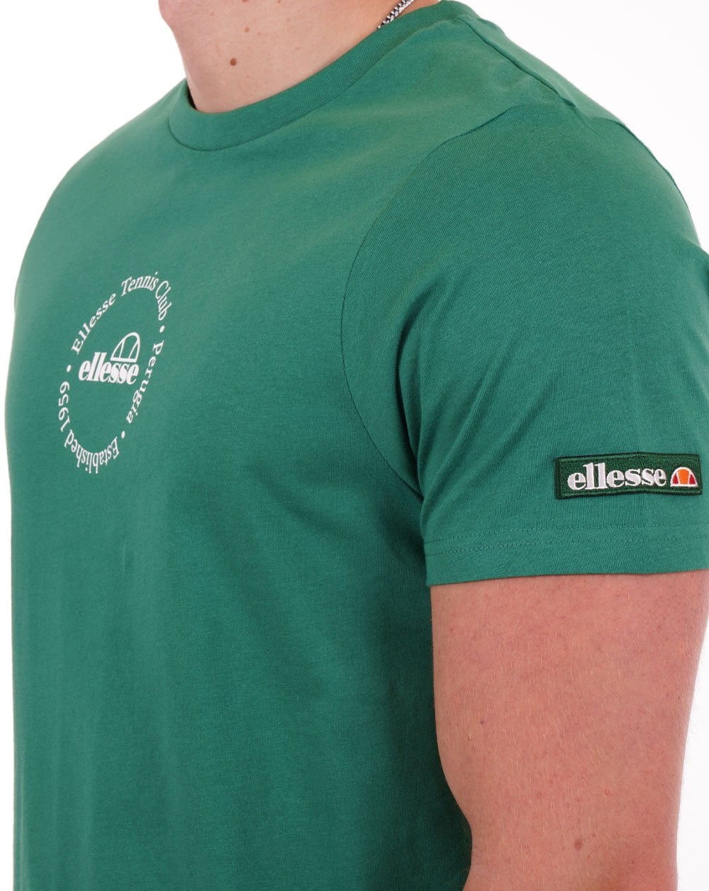 Ellesse Melodi T Shirt Green - Image 2
