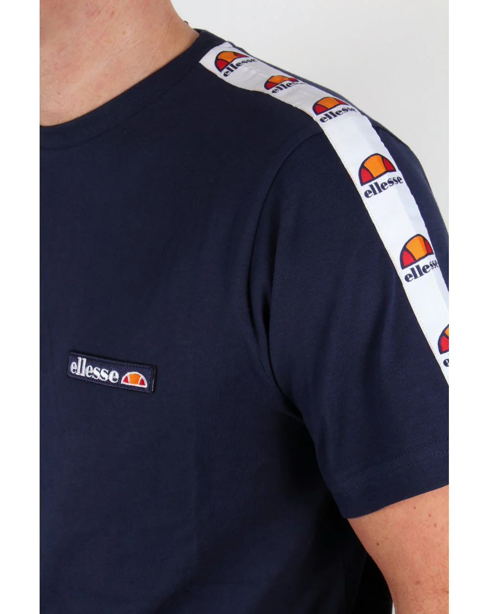 Ellesse Merlo Taping T-shirt Navy Blue - Image 2