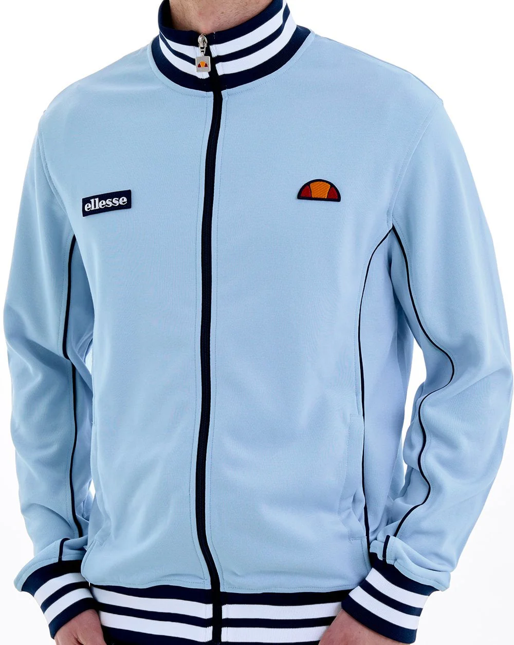 Ellesse Milan Track Top Sky Navy - Image 2
