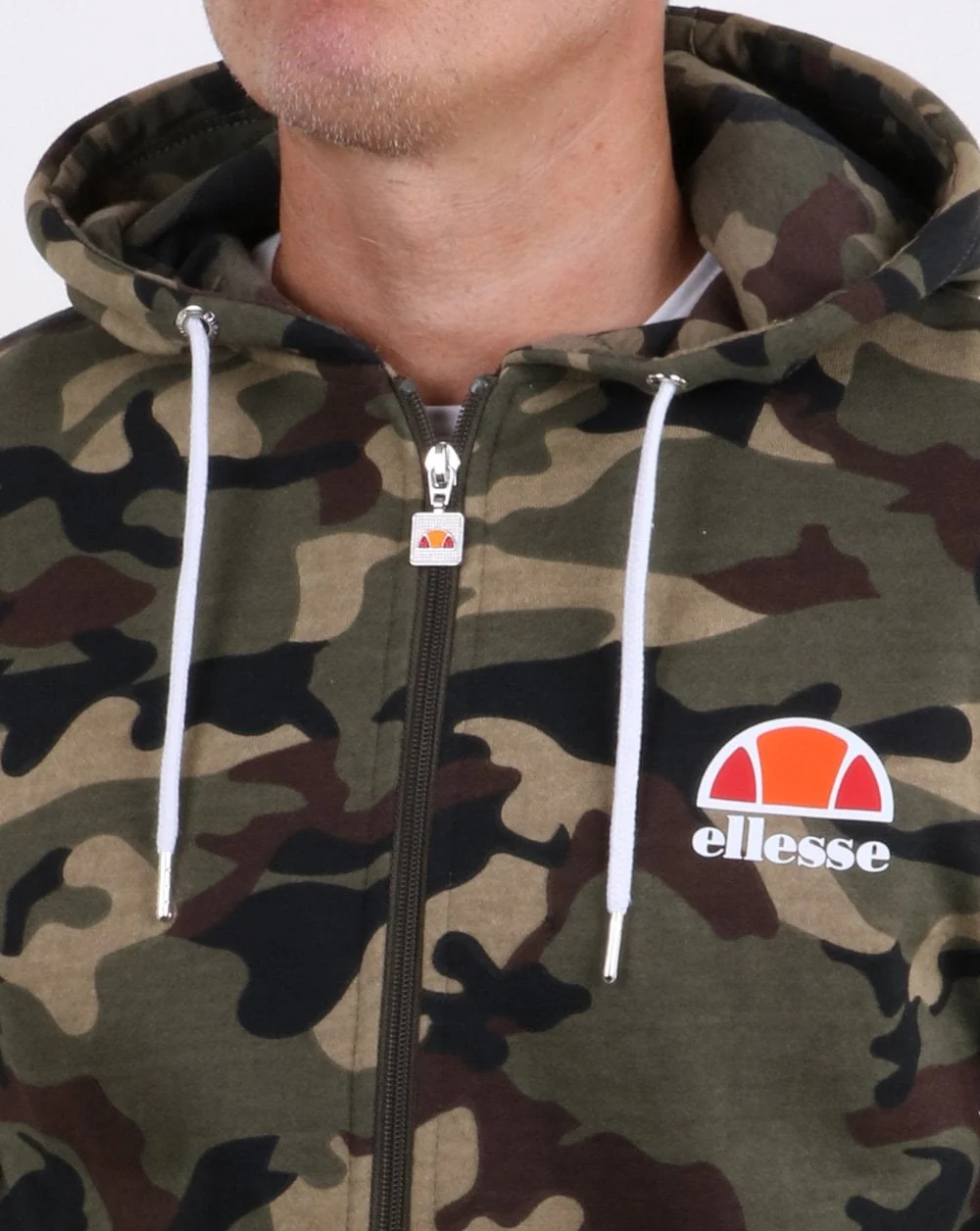 Ellesse Miletto Full Zip Hoody Camo - Image 2