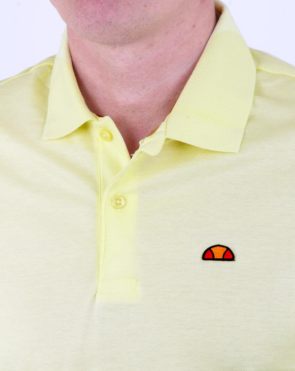 Ellesse Moncalieri Polo Shirt Yellow - Image 2