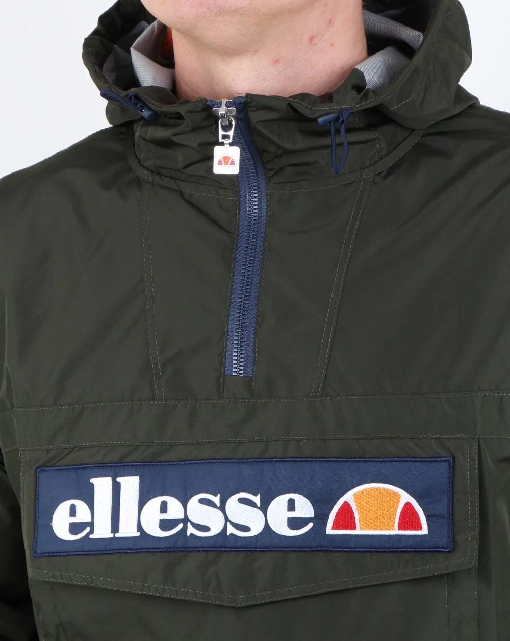 Ellesse Mont Light Festival Jacket Dark Olive - Image 2