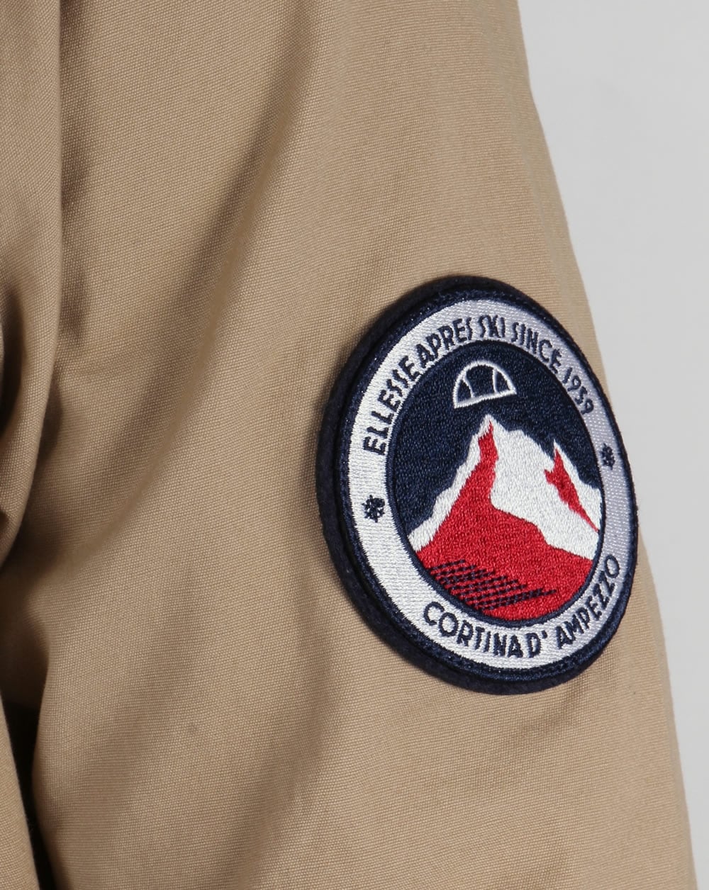 Ellesse Mont Quarter Zip Jacket Tannin - Image 2