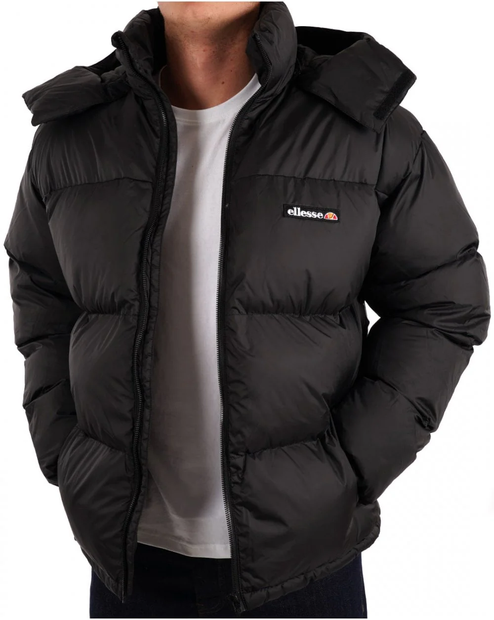 Ellesse Monterosa Padded Jacket Black - Image 3