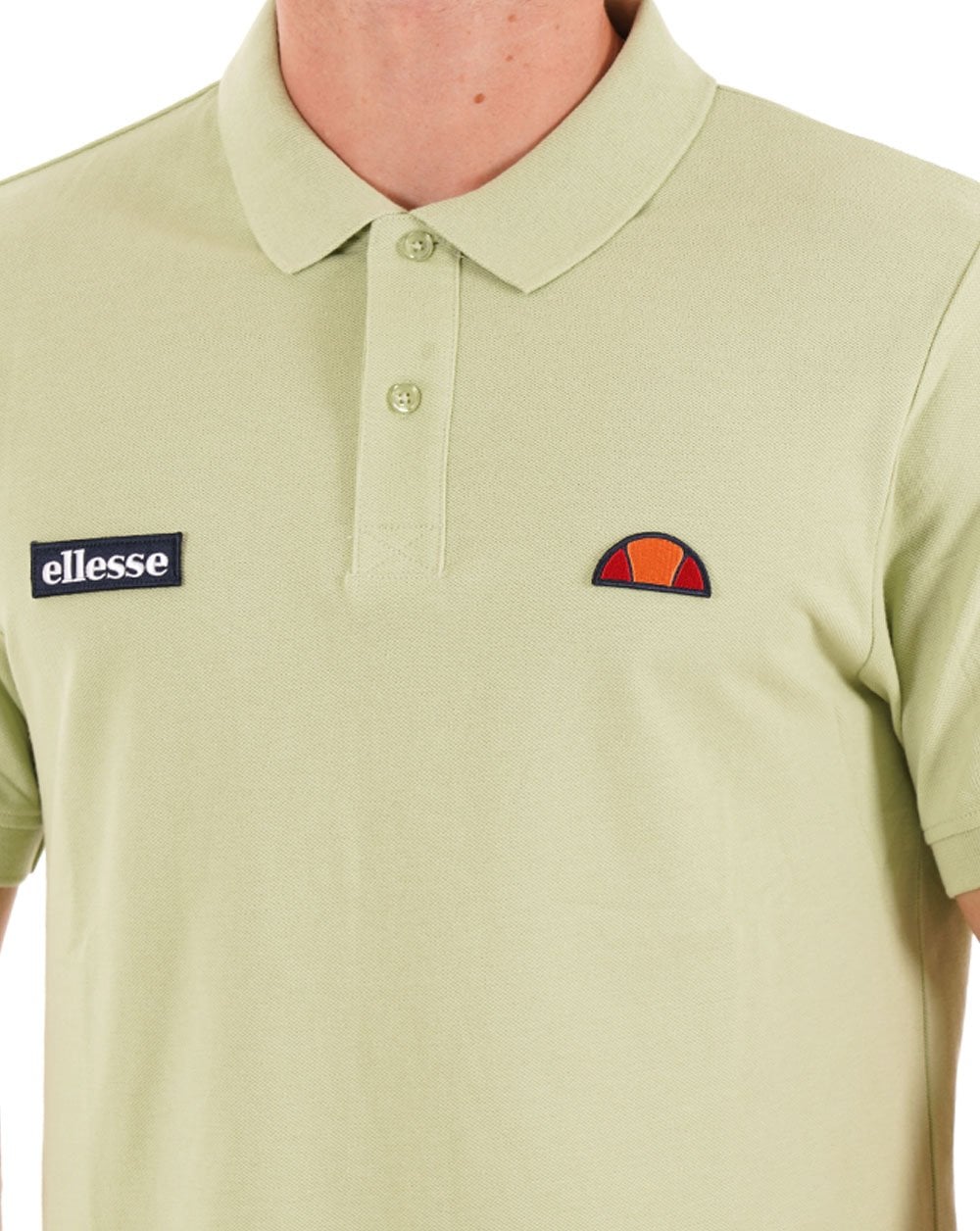 Ellesse Monvali Polo Shirt Light Green - Image 2