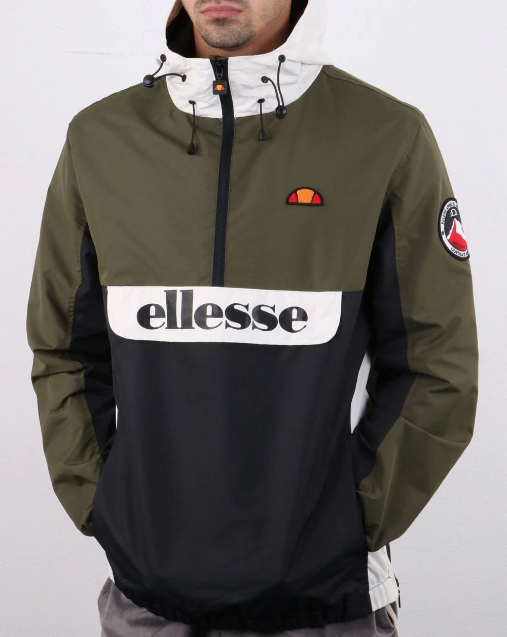 Ellesse Moretti Oh Jacket Khaki - Image 3