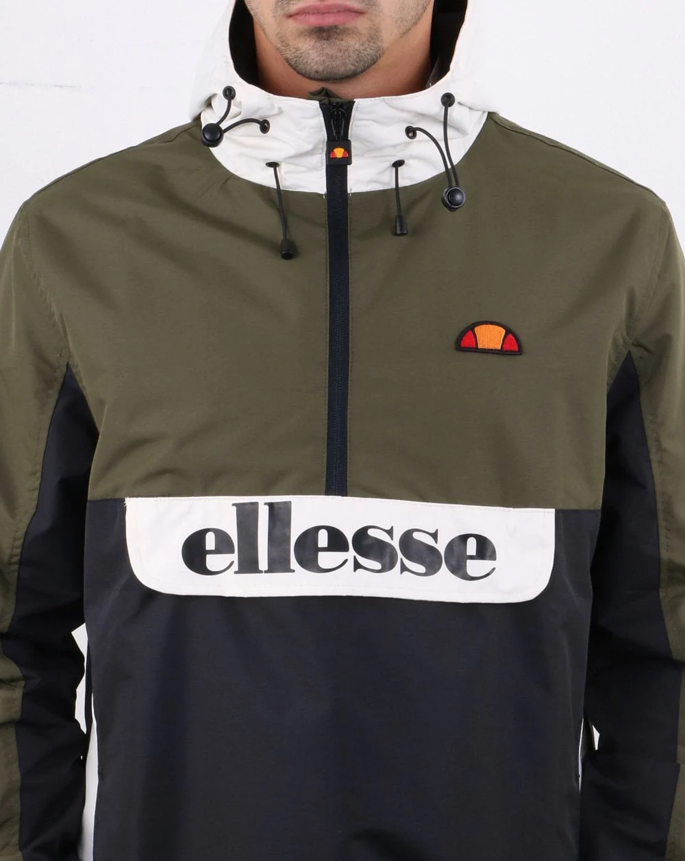 Ellesse Moretti Oh Jacket Khaki - Image 4
