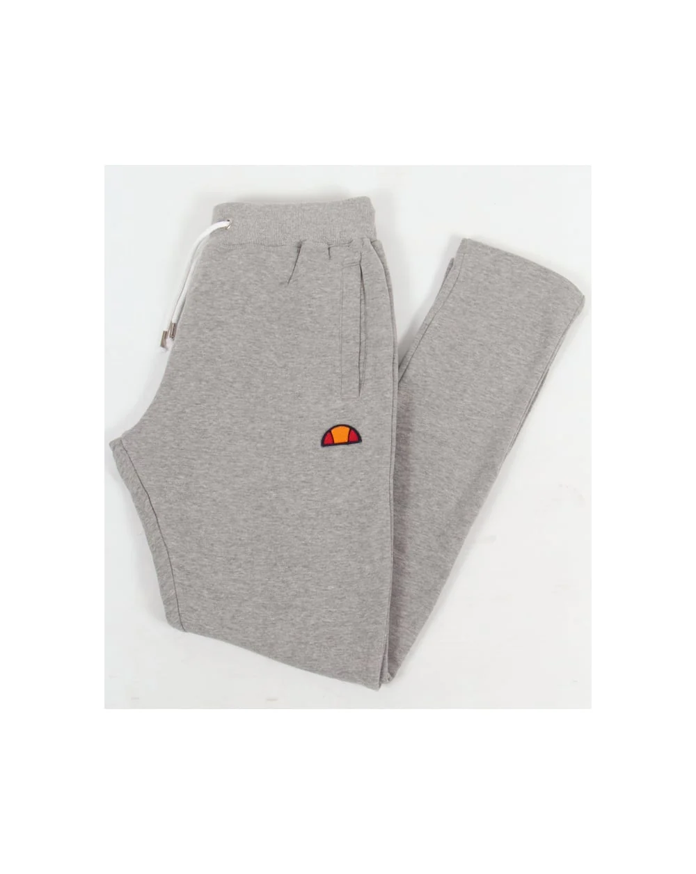 Ellesse Morrone Fleece Track Bottoms Grey Marl - Image 2