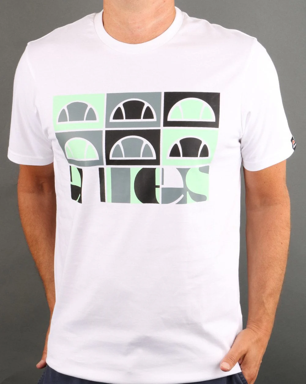Ellesse Nahill T Shirt White - Image 3