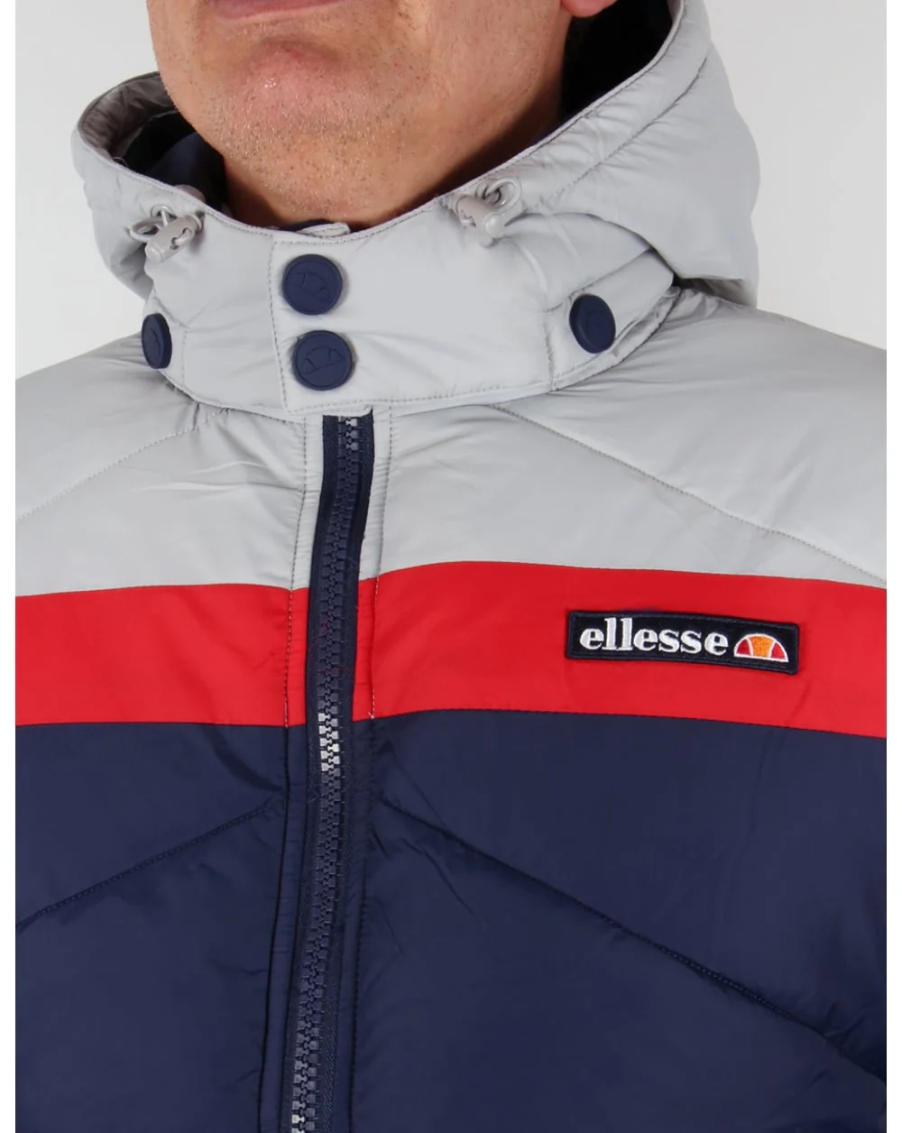 Ellesse Naxo Jacket Navy/Grey - Image 2