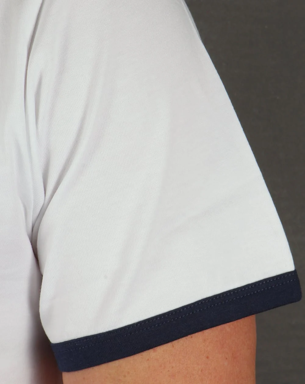 Ellesse New Ringer T-shirt White - Image 3