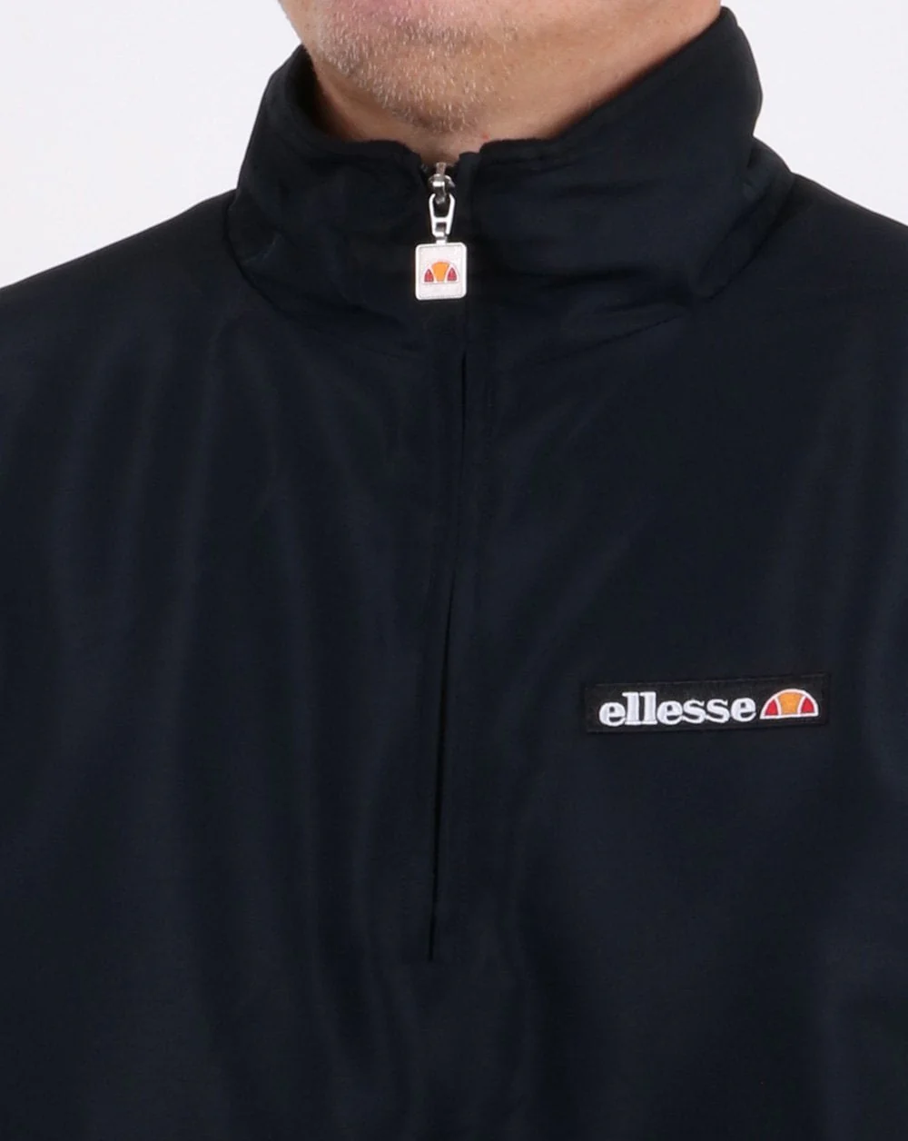 Ellesse Orte Quarter Zip twin fabric Black - Image 2