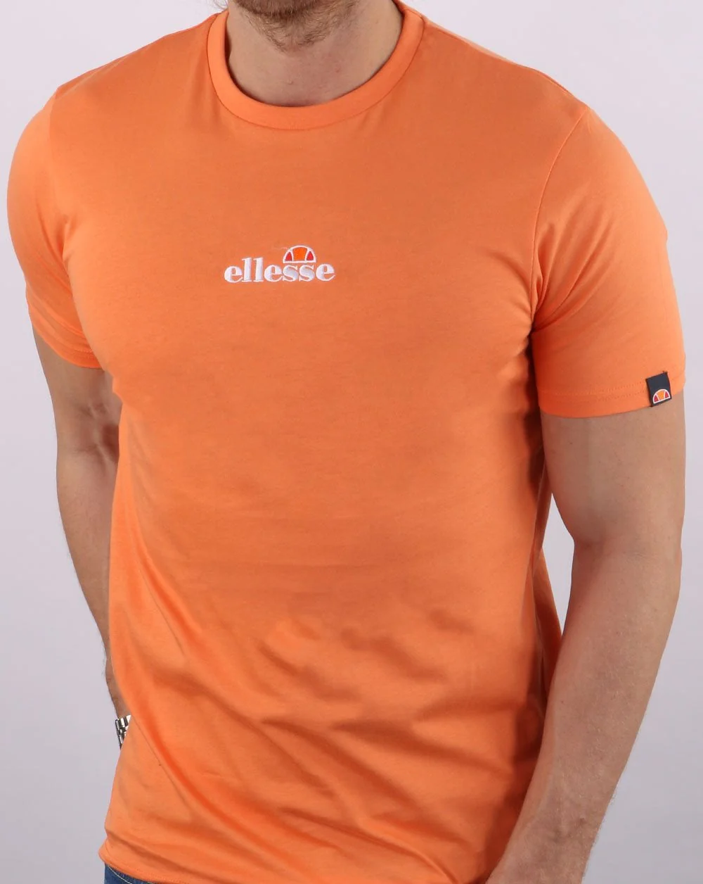 Ellesse Padermo T Shirt Orange - Image 4