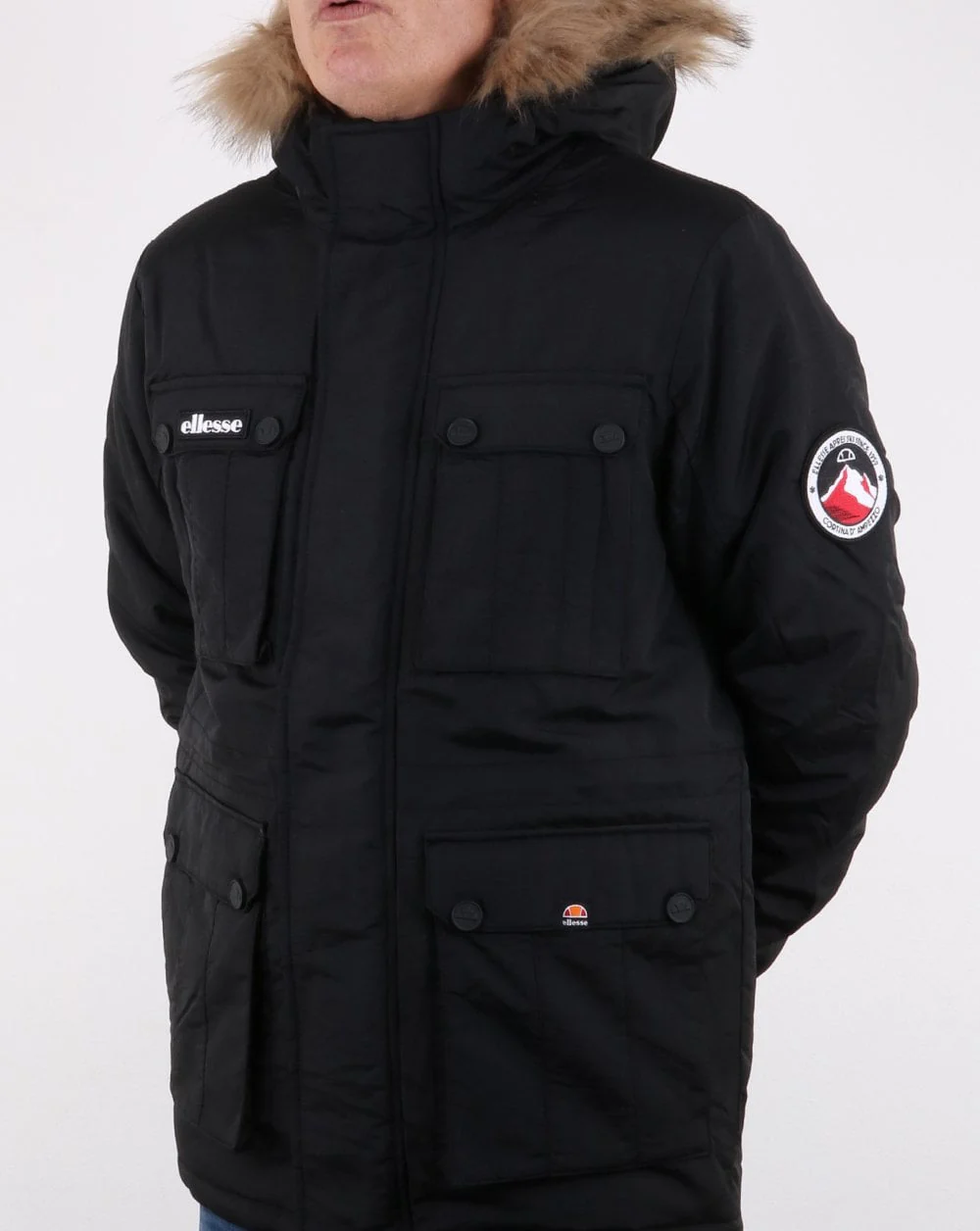 Ellesse Parka Black - Image 3