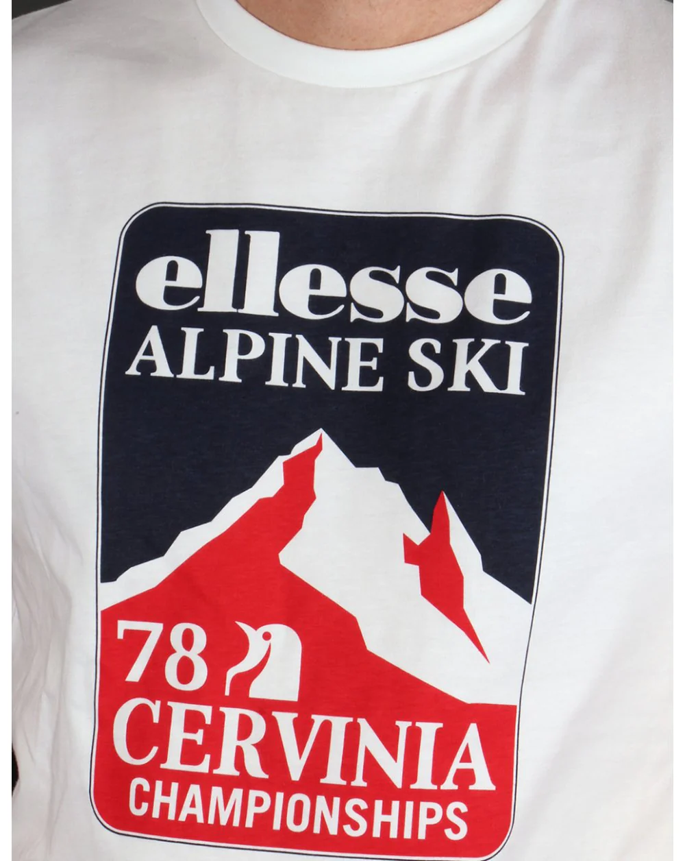 Ellesse Penguin Alpine T-shirt White - Image 2