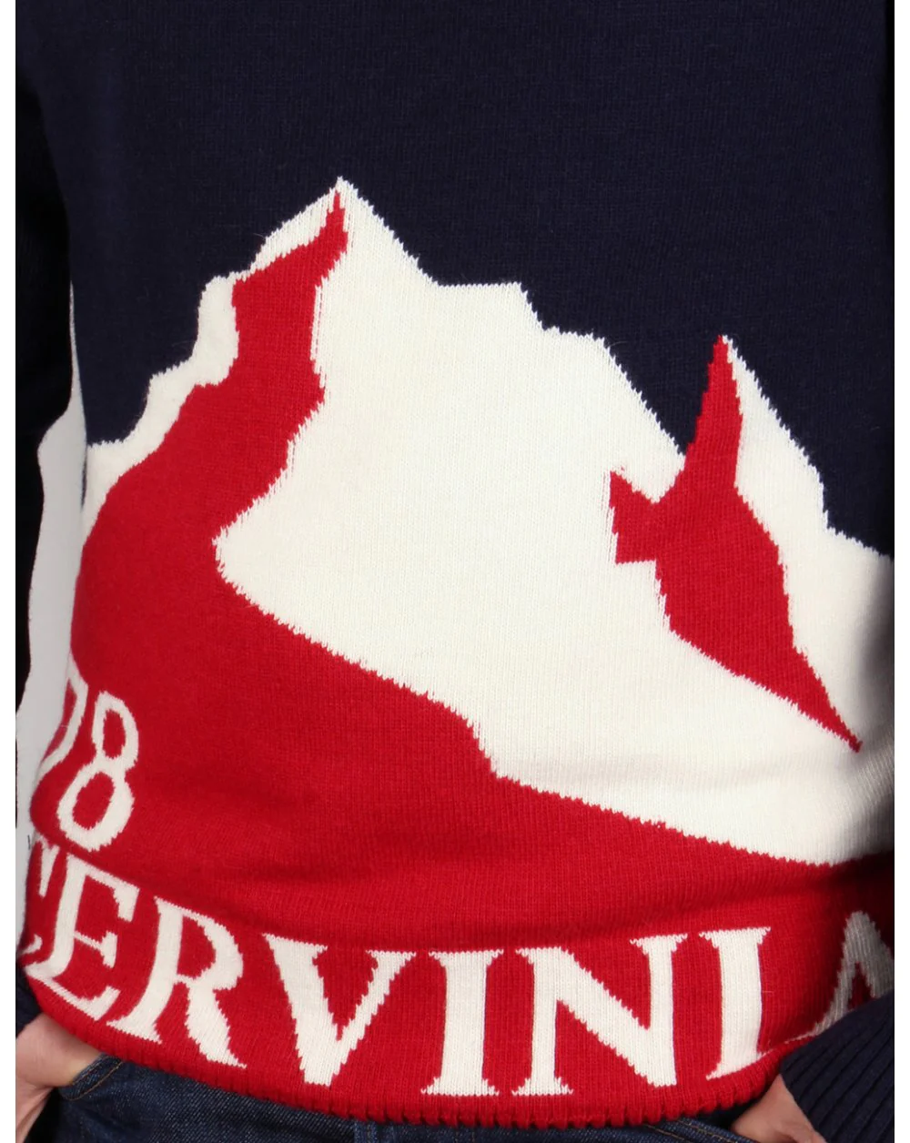 Ellesse Penguin Cervinia Jumper Navy - Image 5