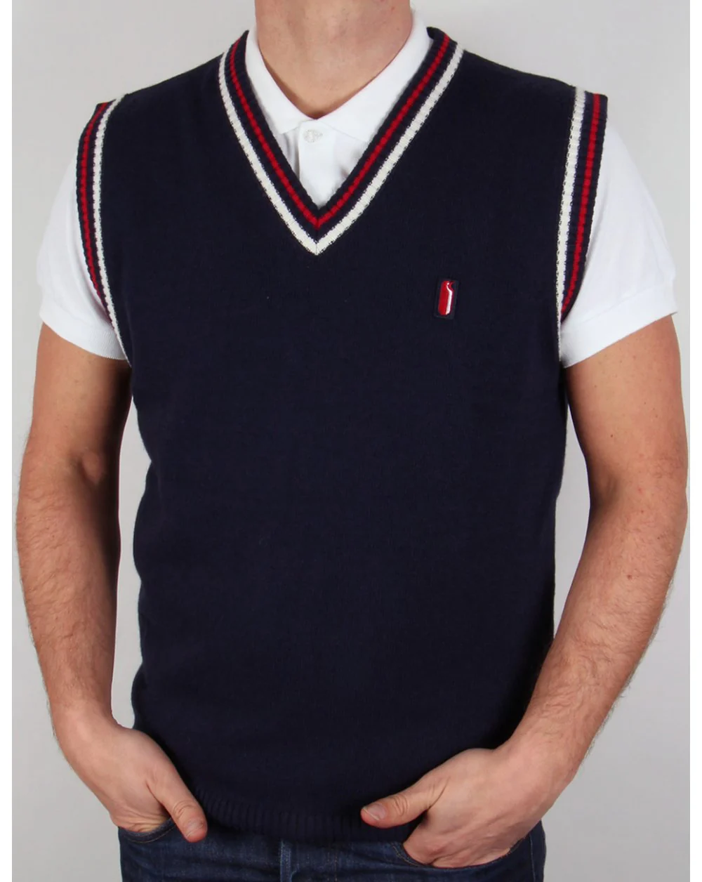 Ellesse Penguin Grivola Tank Top Navy Blue