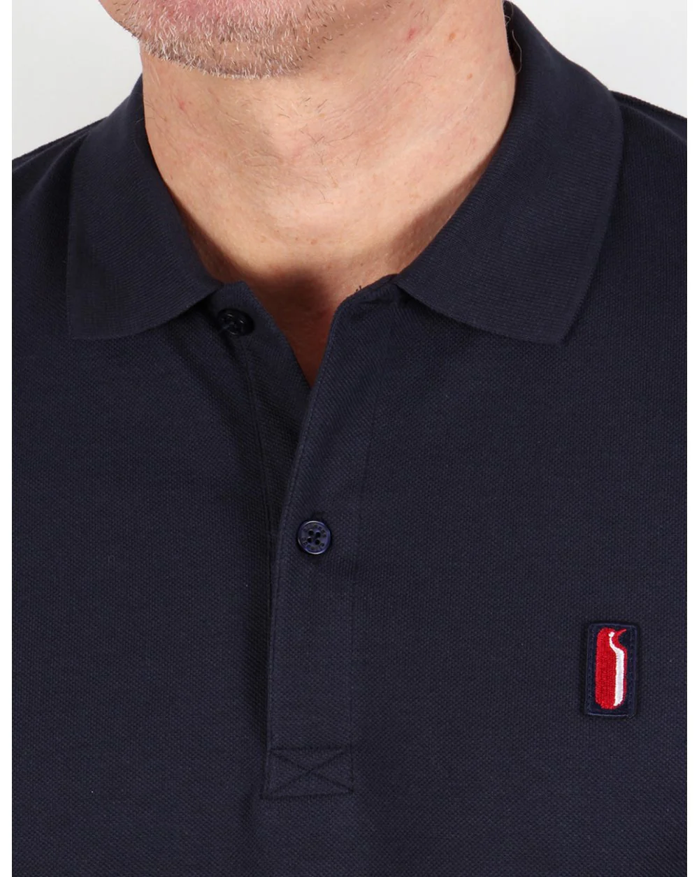 Ellesse Penguin Polo Shirt Navy Blue - Image 3