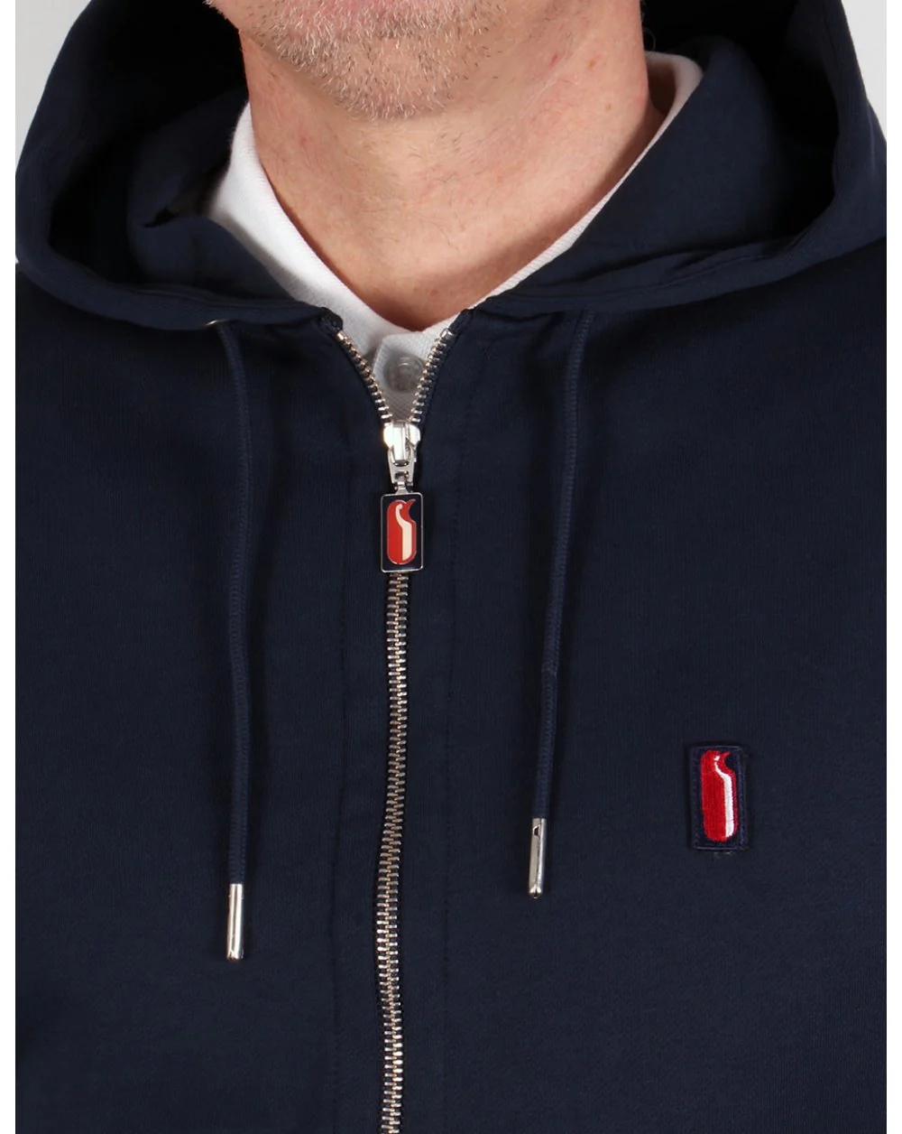 Ellesse Penguin Versuvius Hoody Navy Blue - Image 3