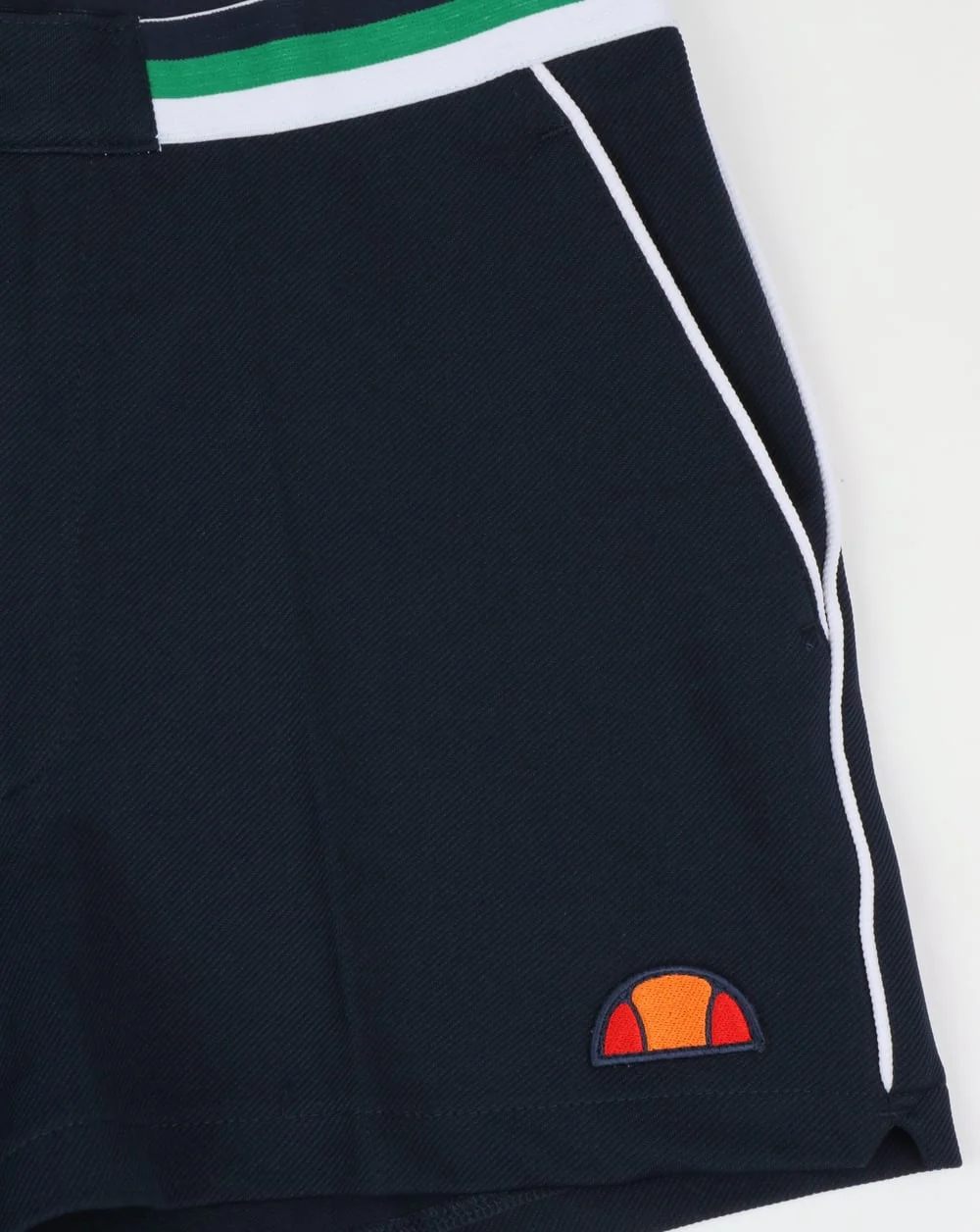 Ellesse Piped Tennis Style Shorts Navy - Image 3