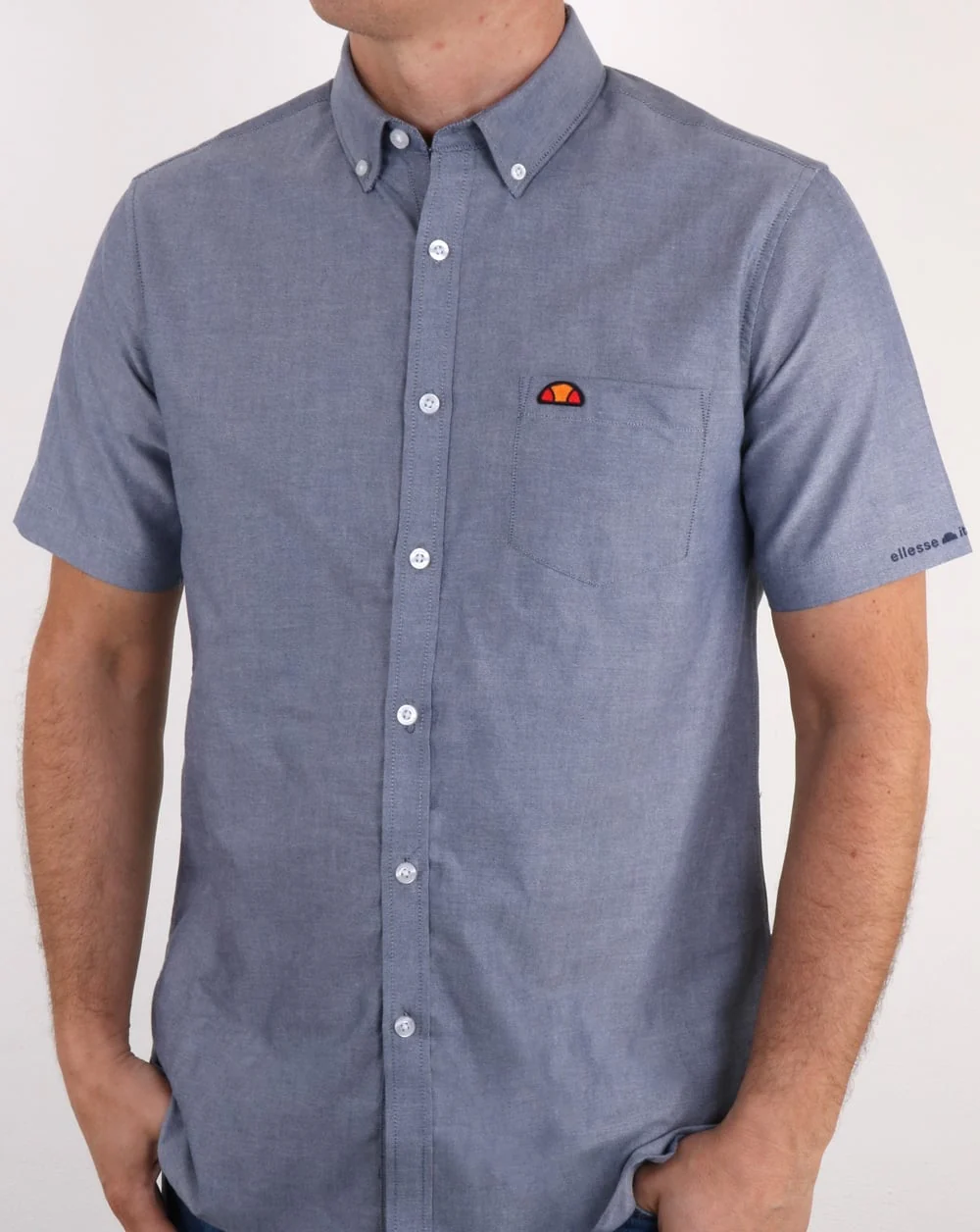 Ellesse Pocket Shirt short sleeve Navy