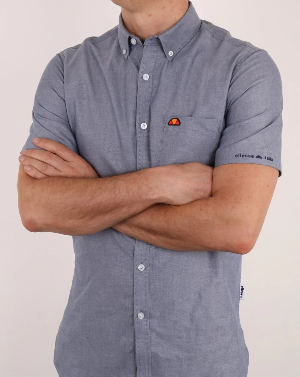 Ellesse Pocket Shirt short sleeve Navy - Image 3