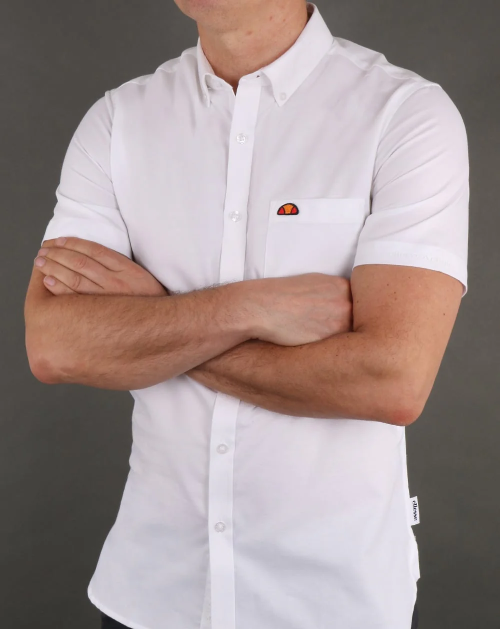 Ellesse Pocket Shirt short sleeve White - Image 3
