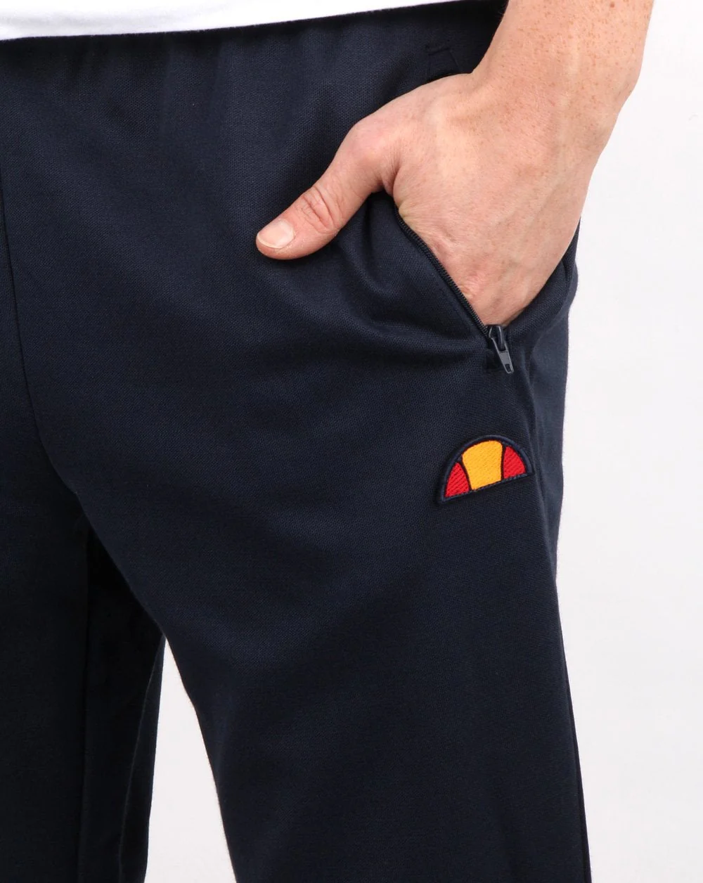 Ellesse Poly Rimini Track Pants Navy - Image 2