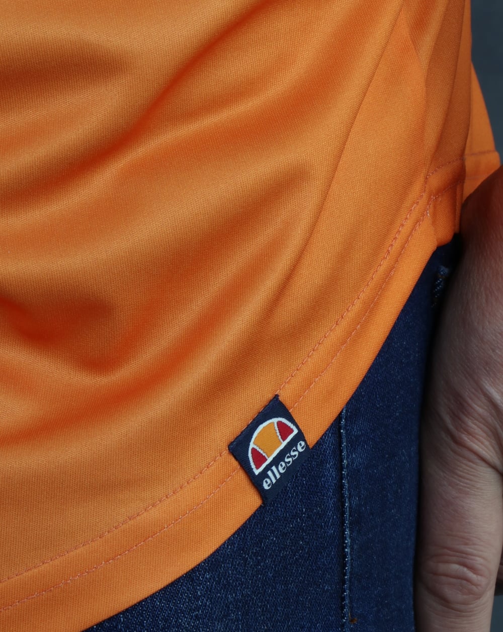 Ellesse Prua T Shirt Jaffa Orange - Image 3