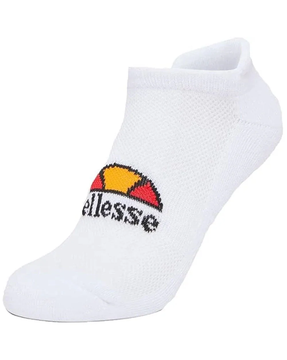 Ellesse Rebi 3 Pack Trainer Socks White - Image 2