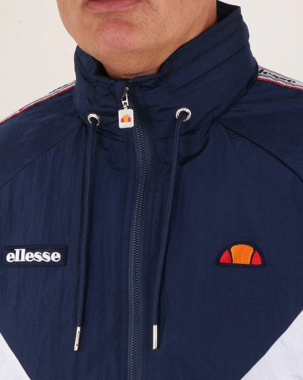 Ellesse Retro Shell Track Jacket Navy - Image 2