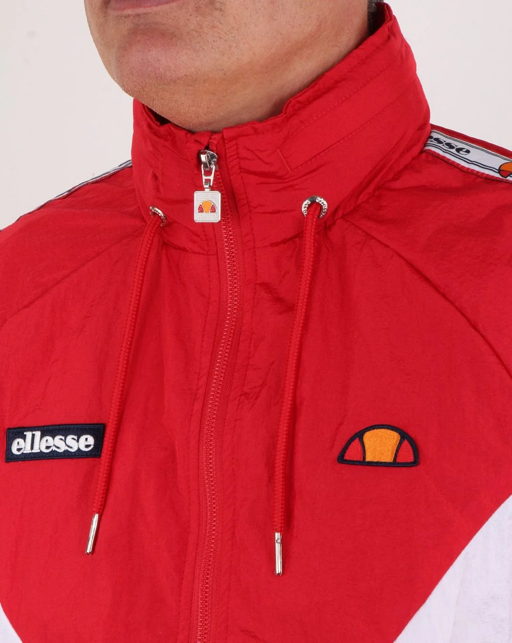 Ellesse Retro Shell Track Jacket Red - Image 2