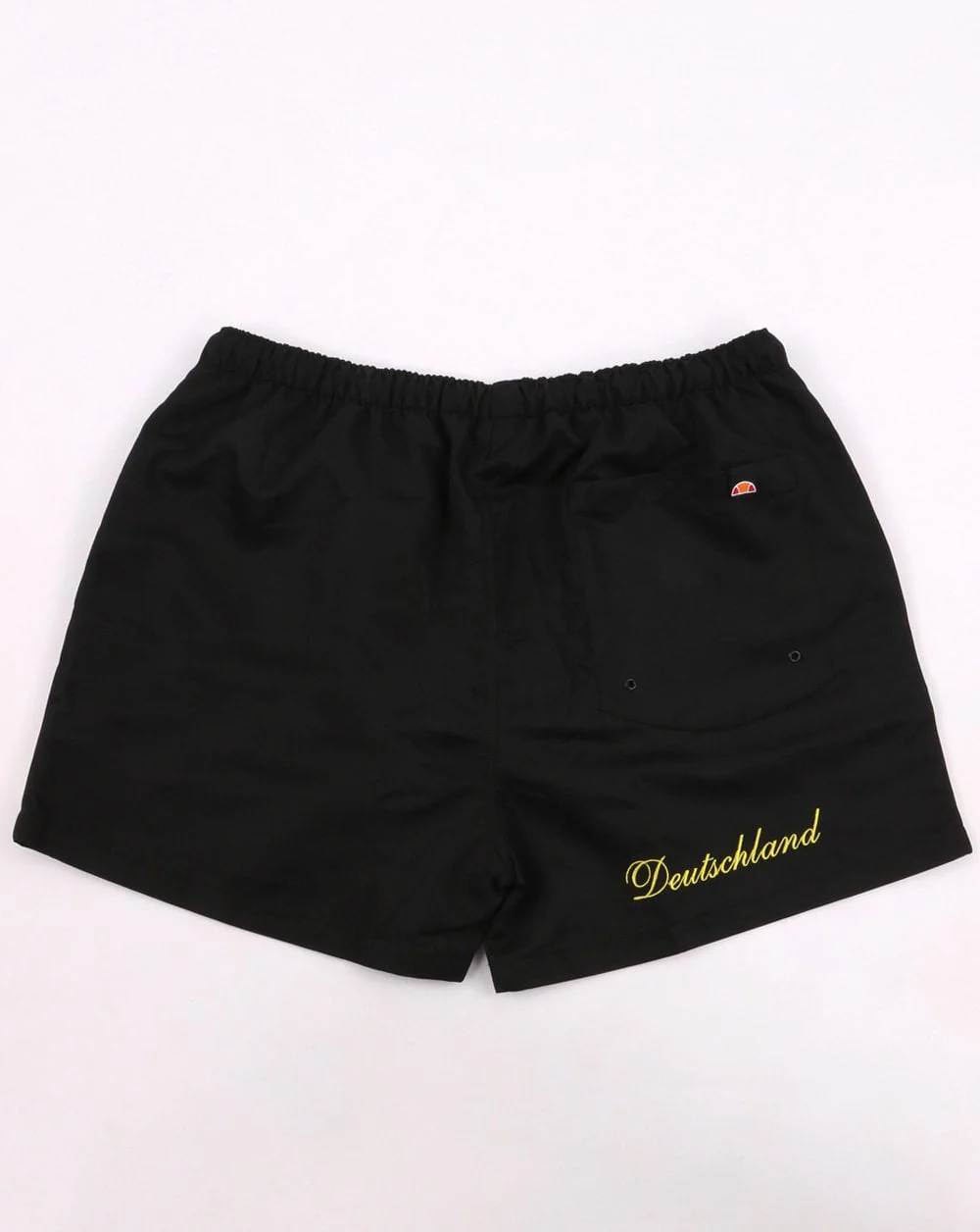 Ellesse Retro Swim Shorts Black - Image 2