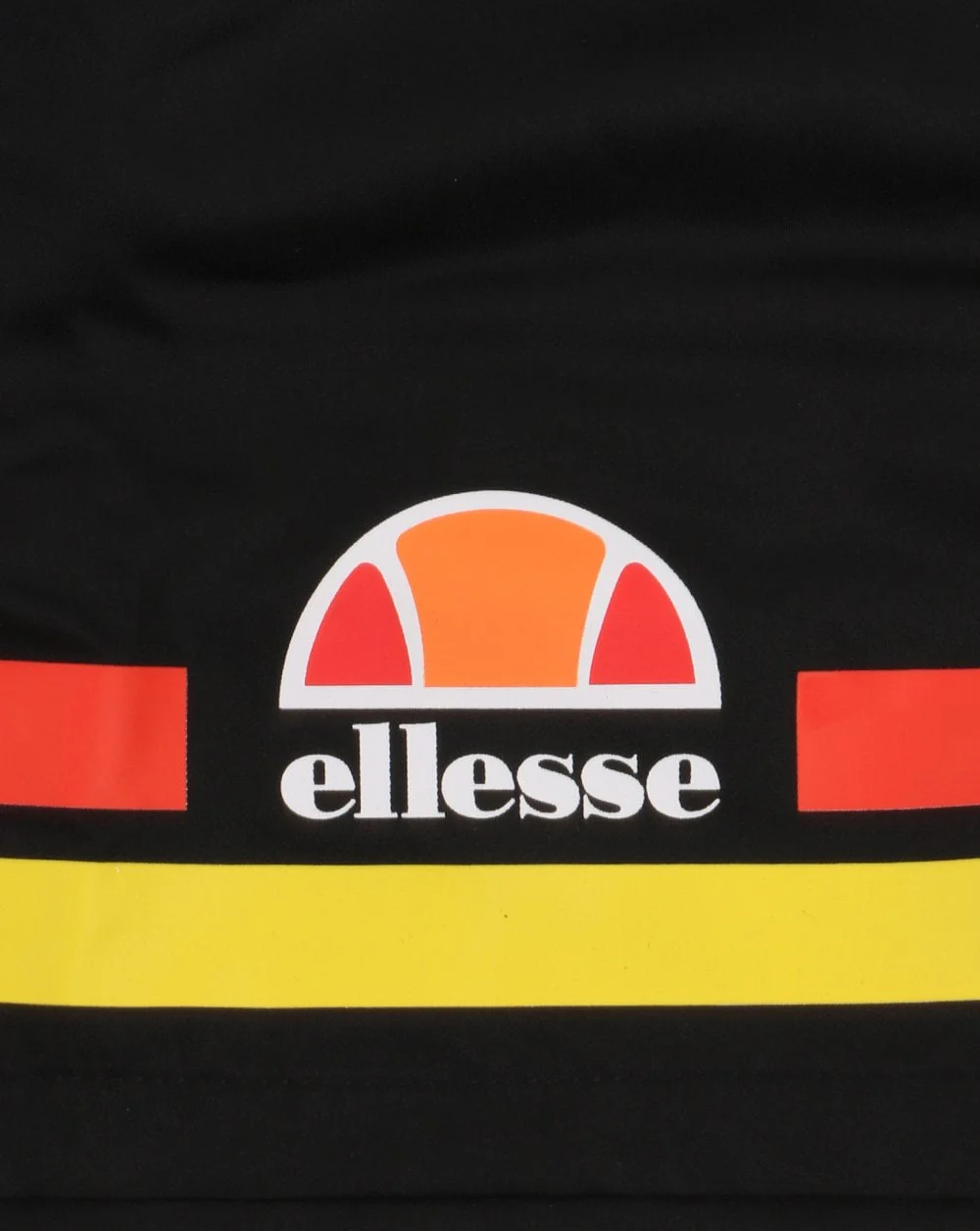Ellesse Retro Swim Shorts Black - Image 4
