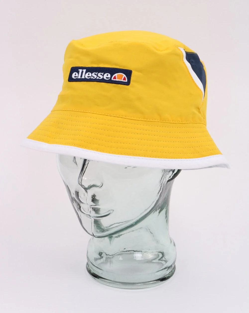 Ellesse Reversible Bucket Hat Navy/Yellow - Image 3