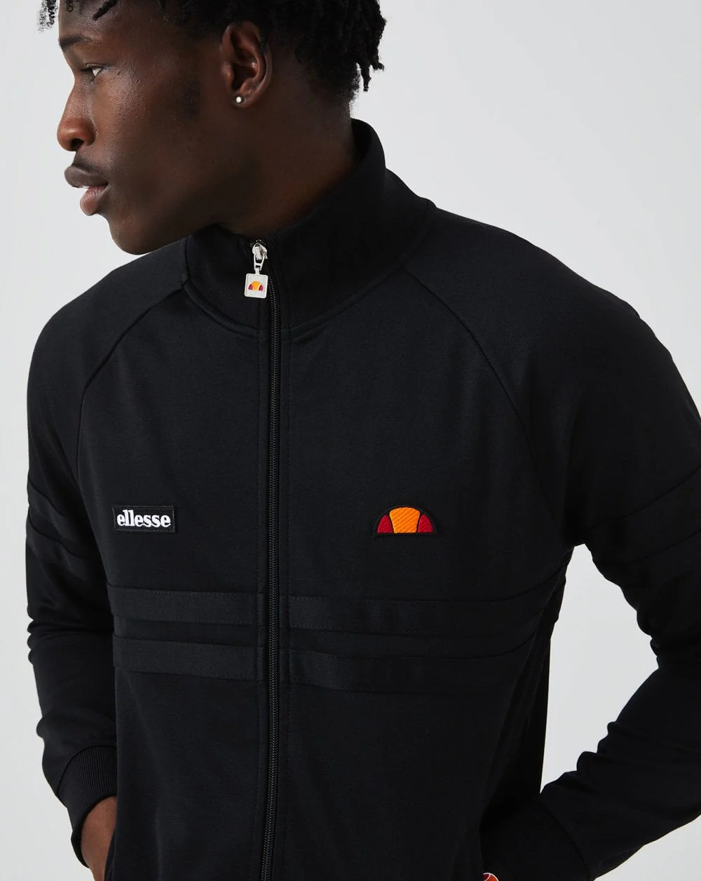 Ellesse Rimini Track Top Black - Image 2