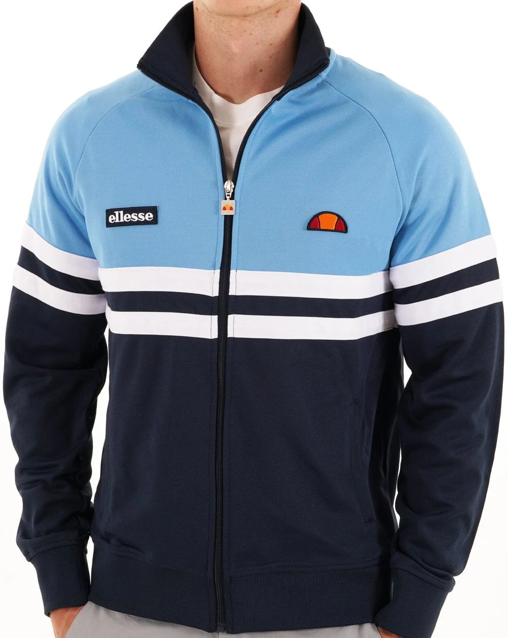 Ellesse Rimini Track Top Blue Navy - Image 3