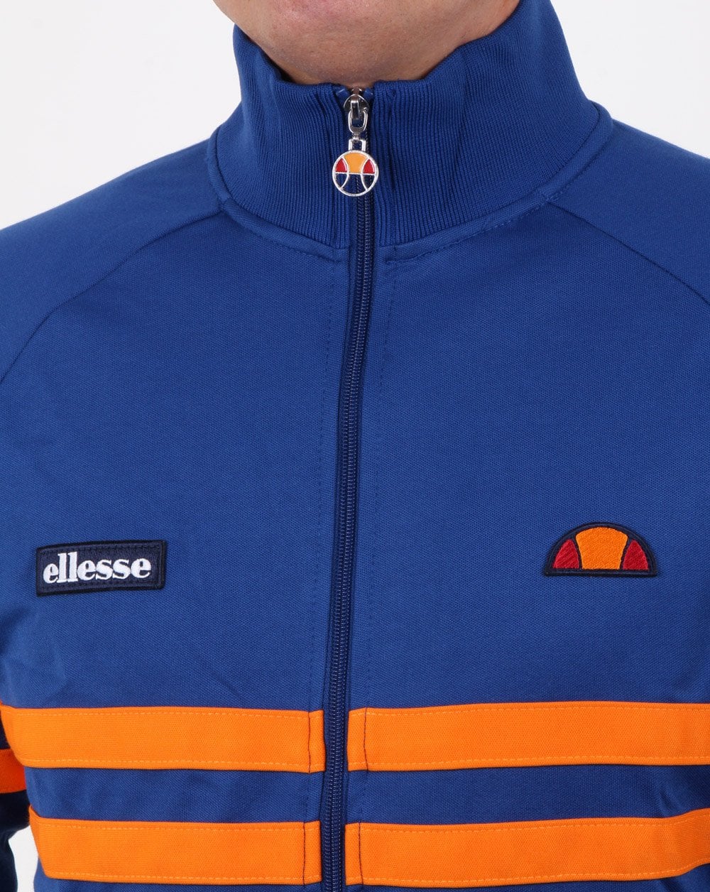 Ellesse Rimini Track Top Deep Royal/orange - Image 2