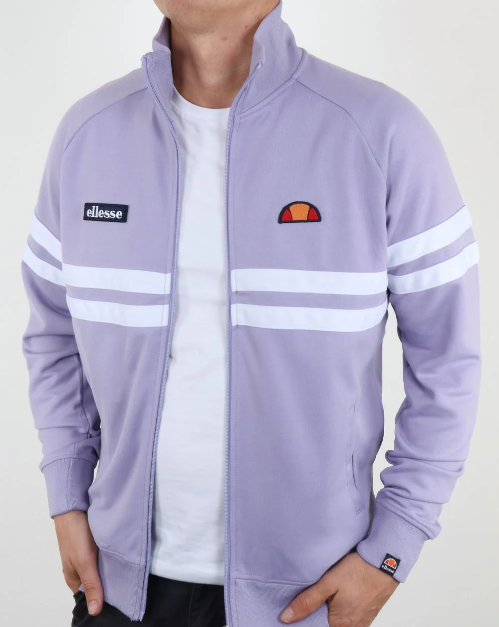 Ellesse Rimini Track Top Fresh Lilac - Image 4