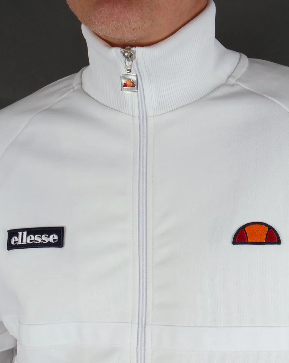 Ellesse Rimini Track Top Ice White - Image 2
