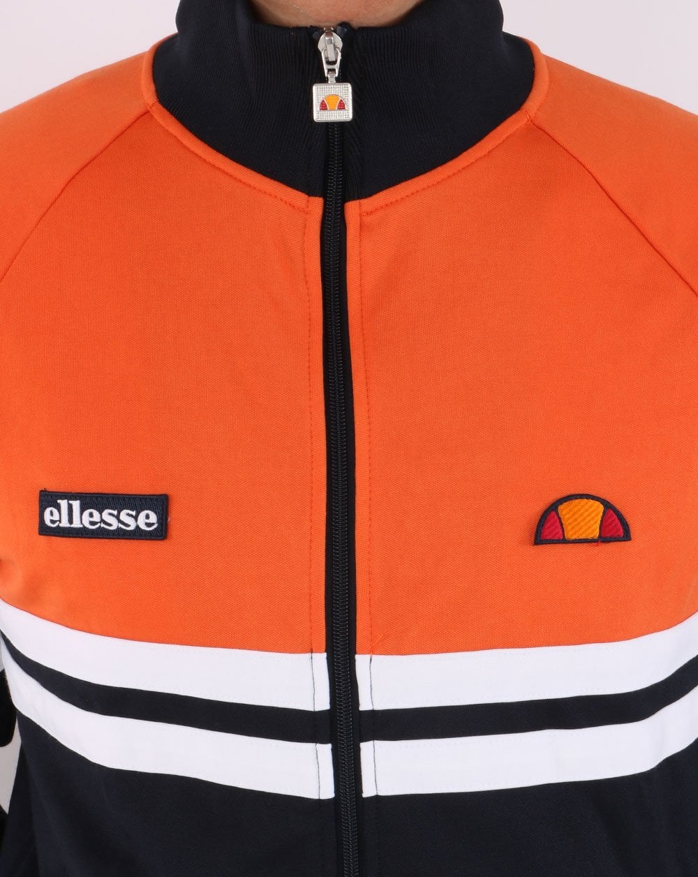 Ellesse Rimini Track Top Navy/orange - Image 2