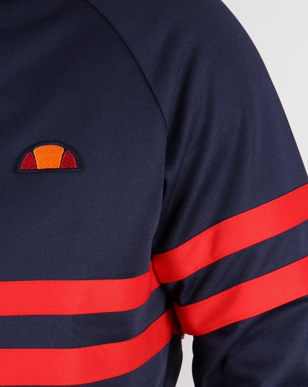 Ellesse Rimini Track Top Navy/Red - Image 3