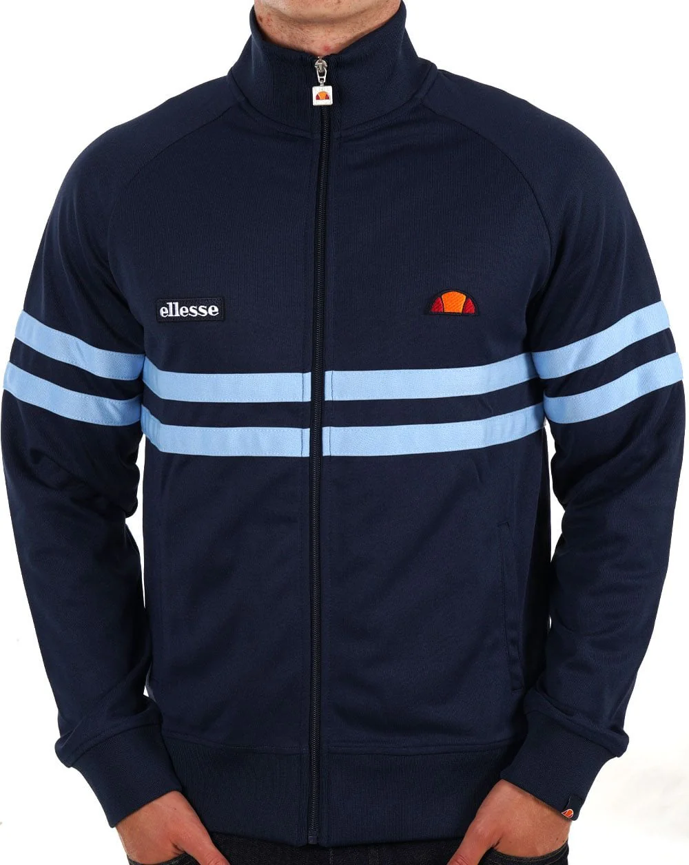 Ellesse Rimini Track Top Navy Sky