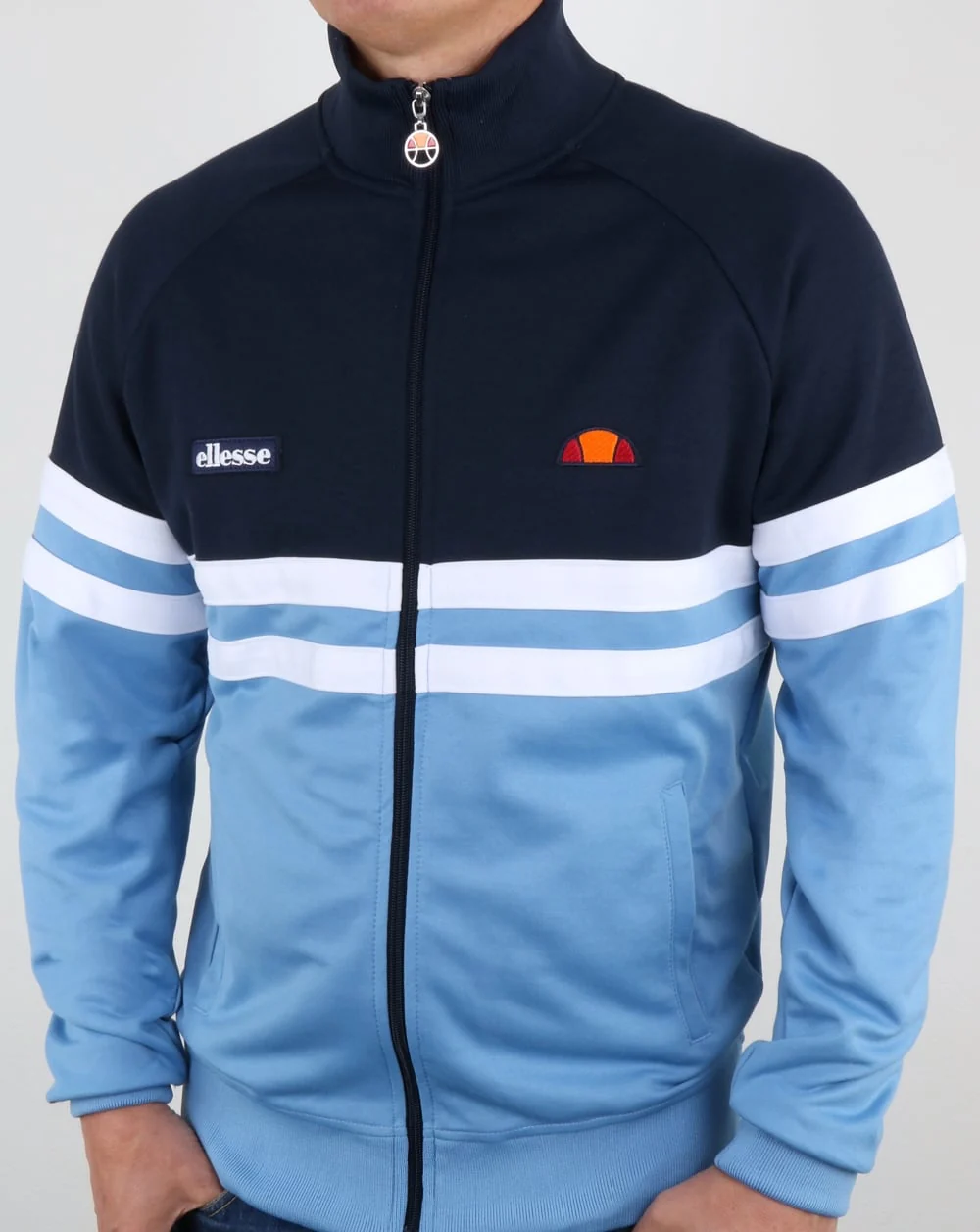 Ellesse Rimini Track Top Navy/ Steel Blue