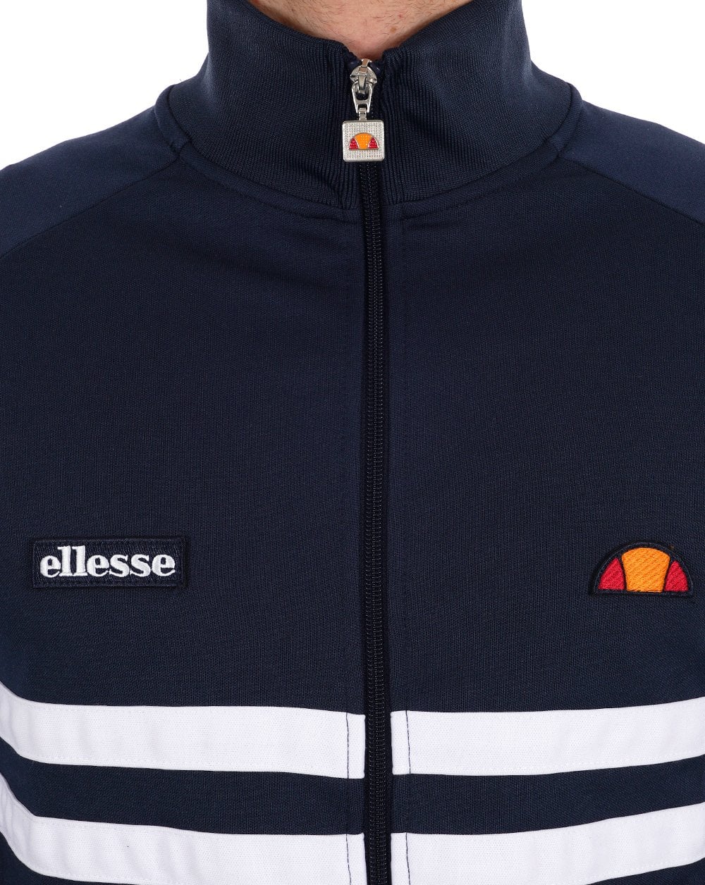 Ellesse Rimini Track Top Navy/white - Image 2