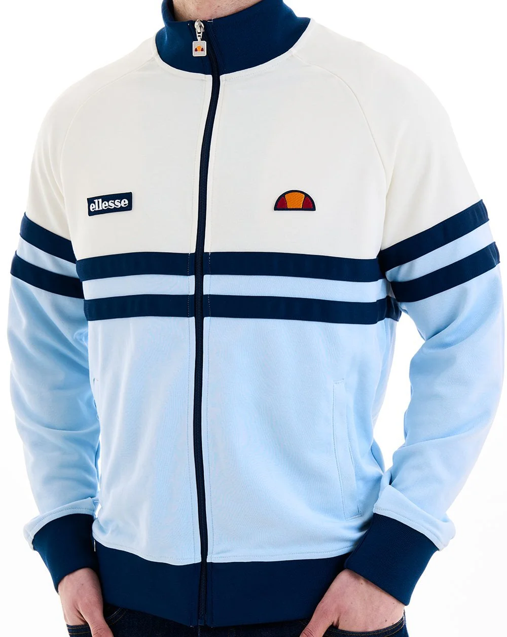 Ellesse Rimini Track Top Off White Sky - Image 2