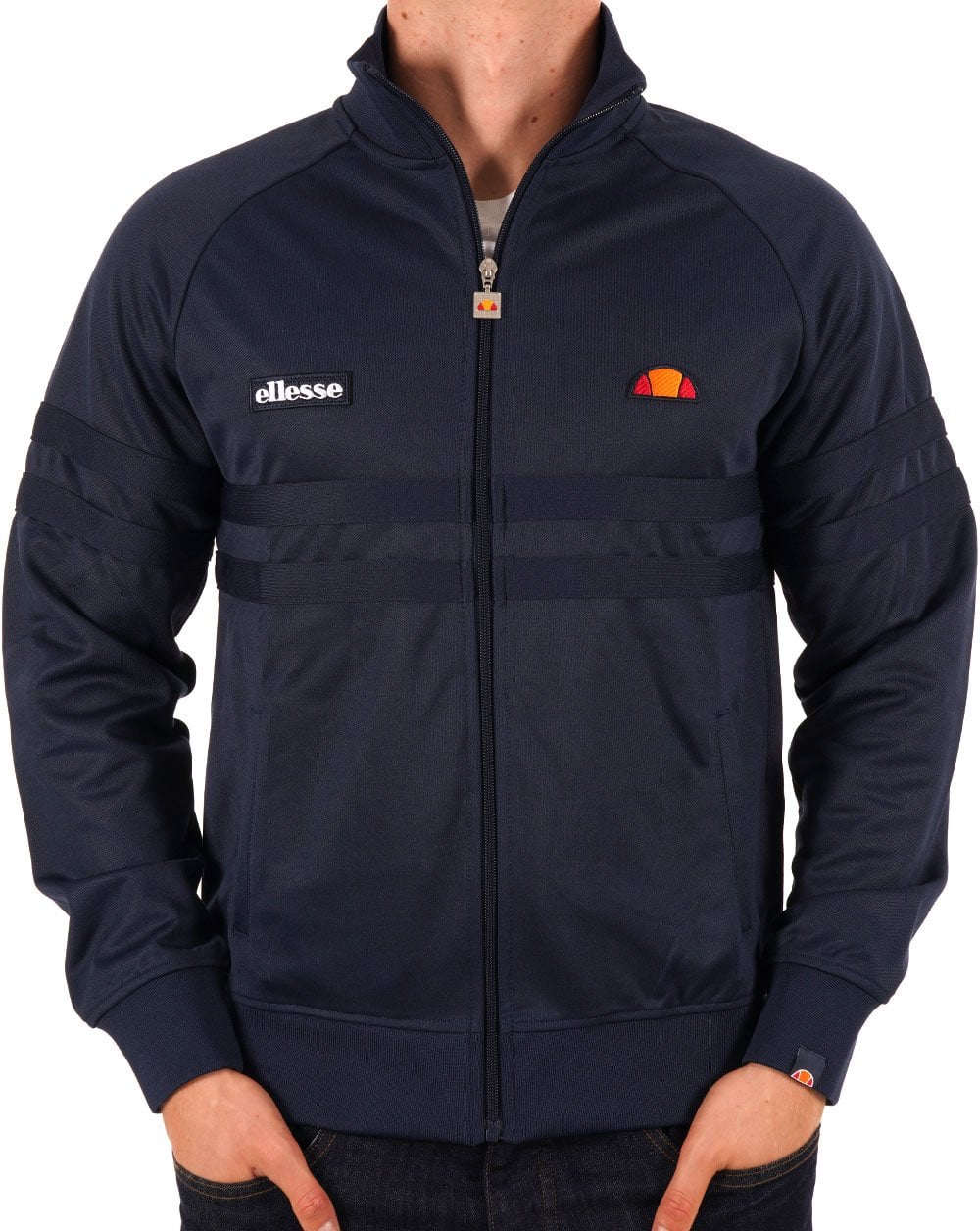Ellesse Rimini Track Top Tonal Navy - Image 3